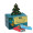 Geschenkbox Mini "Tannenbaum", Alpenmilch Schokotäfelchen