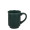 Keramiktasse tannengrün, stapelbar, Inhalt 24 cl