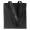 TOTECOLOR Einkaufstasche aus Vliesstoff, schwarz
