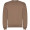 Clasica 280 g/m² Sweatshirt mit Rundhalsausschnitt für Kinder, mokka, 92 (1-2 Jahre)