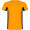 Shanghai Sport T-Shirt für Kinder, fluororange, schwarz, 104 (3-4 Jahre)