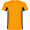 Shanghai Sport T-Shirt für Kinder, fluororange, schwarz, 104 (3-4 Jahre)