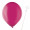 Luftballon „Transparent“, Größe L (ø ca. 33 cm) in magenta mit Ballonhalte-Drahtstab