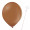 Luftballon „Standard“, Größe S (ø ca. 27 cm) in mokka mit Ballonhalte-Drahtstab
