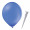 Luftballon „Standard“, Größe M (ø ca. 30 cm) in kornblumenblau mit FUNNYBLOON® "BASIC"