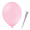 Luftballon „Standard“, Größe M (ø ca. 30 cm) in rosa mit FUNNYBLOON® "BASIC"