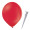 Luftballon „Standard“, Größe M (ø ca. 30 cm) in rot mit FUNNYBLOON® "BASIC"