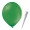 Luftballon „Standard“, Größe L (ø ca. 33 cm) in tannengrün mit FUNNYBLOON® "BASIC"