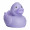 Quietsche-Ente Wings, pastelllila, 7,5 cm
