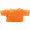 Mini-T-Shirt für Plüschtiere, orange, S