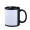 Sublimationsbecher "Tomek Nero Art Solid", 300 ml, schwarz