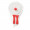 MINI MATCH Beachball Spiel, rot