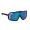 FLASH Sport-Sonnenbrille UV400, blau