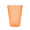 FESTA Wiederverwendbarer Becher 300ml, transparent orange