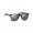 RHODOS Sonnenbrille mit Bambus, silber glänzend