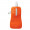 GATES Faltbare Wasserflasche, transparent orange