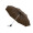 GENTLEMEN Windbeständiger Regenschirm 21”, braun