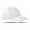 BASIE Baseball Kappe 6 Panels, weiß