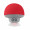 MUSHROOM Mini wireless Lautsprecher, rot