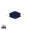 Wiederverwendbare 2-lagige Baumwoll-Gesichtsmaske, navy blau