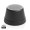 Nivio magnetischer 5W-Speaker aus RCS recyceltem Aluminium, schwarz