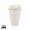 Wiederverwendbarer doppelwandiger Kaffeebecher 300ml, weiß