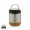 Savory Lebensmittelflasche aus RCS recycelt. Stainless-Steel, silber