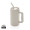 Cube Becher aus RCS recyceltem Stahl 800ml, beige