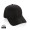 Impact AWARE™ rPET 6-Panel-Sportkappe, schwarz