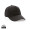Impact 5 Panel Kappe aus 280gr rCotton mit AWARE™ Tracer, schwarz