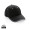 Impact AWARE™ 280gr Brushed rCotton 6 Panel Kontrast-Cap, schwarz