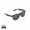 Sonnenbrille aus GRS recyceltem PC Kunststoff, grau