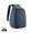 Bobby Hero Regular Anti-Diebstahl-Rucksack, navy blau, schwarz