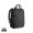 XD Design Soft Tote Rucksack, schwarz, grau