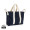 BEAU AWARE™ Strandtasche aus 400gr/m² recyceltem Canvas, navy blau