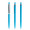 prodir QS01 PMS Push Kugelschreiber, cyan, silber