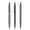 prodir QS01 Stone PQS Push Kugelschreiber, graphit, graphit matt, Schreibfarbe: blau
