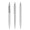 prodir QS01 Soft Touch PRS Push Kugelschreiber, betongrau, silber, Schreibfarbe: blau