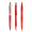 prodir QS20 PMS Push Kugelschreiber, rot, Schreibfarbe: blau