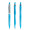 prodir QS20 PMS Push Kugelschreiber, cyan, Schreibfarbe: blau
