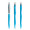 prodir QS20 PMS Push Kugelschreiber, cyan, silber matt