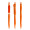 prodir QS20 PMT Push Kugelschreiber, orange, Schreibfarbe: blau