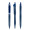 prodir QS20 Soft Touch PRT Push Kugelschreiber, sodalithblau, Schreibfarbe: blau