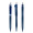 prodir QS20 Soft Touch PRT Push Kugelschreiber, sodalithblau, silber matt, Schreibfarbe: blau