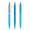prodir QS40 PMS Push Kugelschreiber, cyan, Schreibfarbe: blau