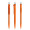 prodir QS40 PMT Push Kugelschreiber, orange, silber matt