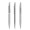 prodir QS40 Soft Touch PRS Push Kugelschreiber, betongrau, silber matt, Schreibfarbe: blau