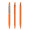 prodir QS50 PMS Push Kugelschreiber, orange, Schreibfarbe: blau