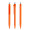prodir QS50 PMT Push Kugelschreiber, orange, silber matt