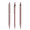 prodir QS50 Stone PQS Push Kugelschreiber, rosenquarz, rosenquarz matt